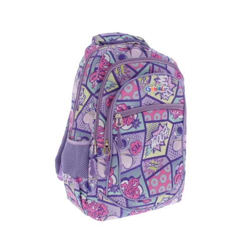 Mochila Genial 18  Diseños 061-1253D Femenino