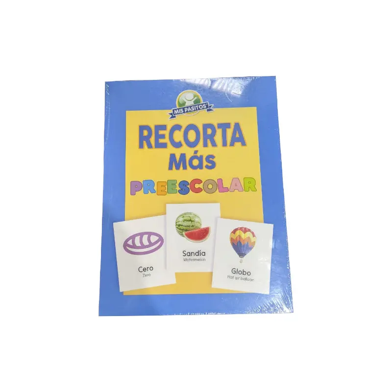 Block T/C Recorta Mas Pre-Escolar Mis Pasitos