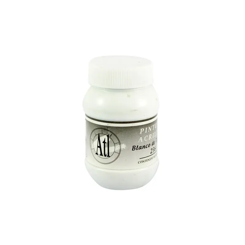 Pintura Acrilica 100 Ml Blanco Atl