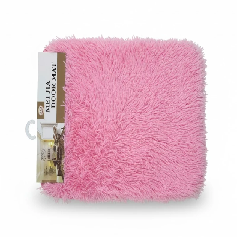 Alfombra Para Puerta 38X58Cm Rosa