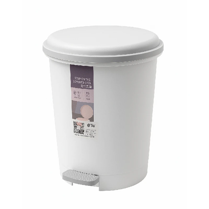 Basurero Plastico Con Pedal Surtido