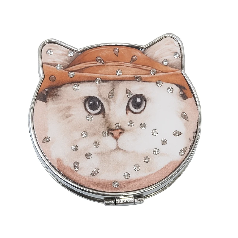 Espejo De Bolsillo Gato