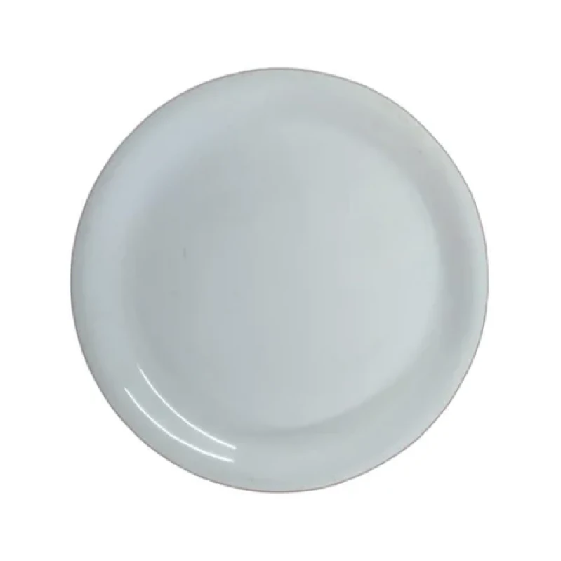Plato Ceramica Hondo 23 Pulg Blanco
