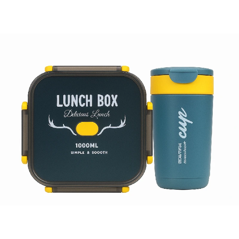 Recipiente Plastico Con Tapa + Bote