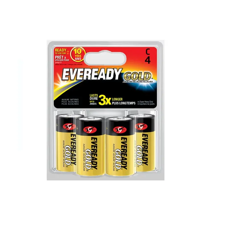 Bateria Alcalina Eveready C Paq-2