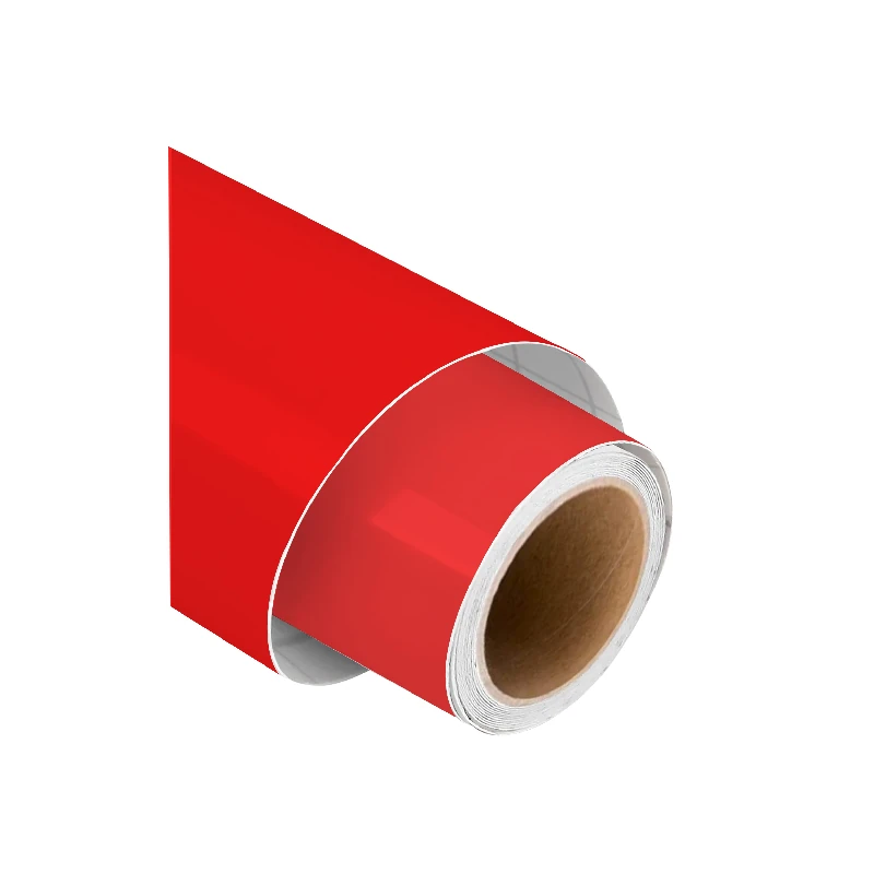 Vinil De Corte Textil 19.7 X25M Rojo