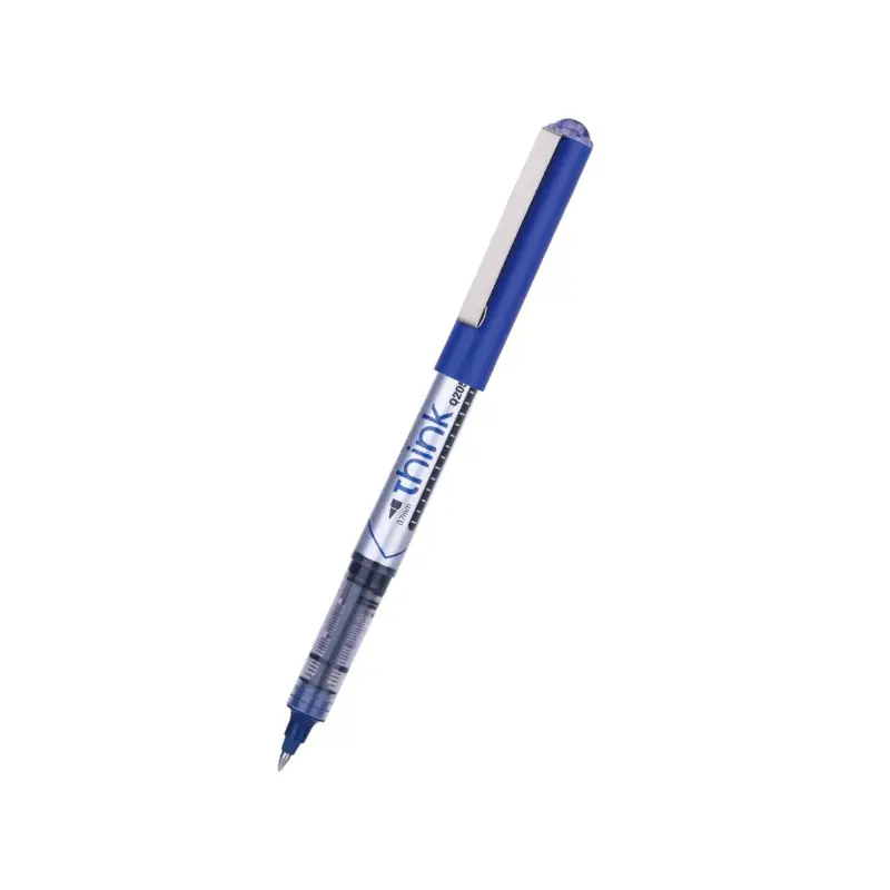 Boligrafo Deli Azul Think Tipo onyx