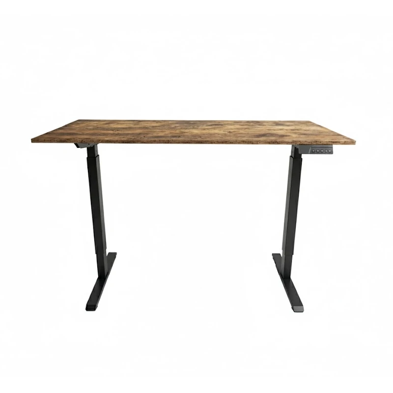 Escritorio 47  Cafe Ferrini 120X60X72Cm Ajuste Eléctrico