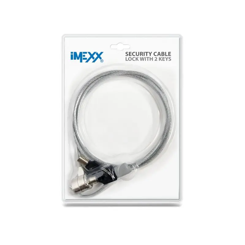 Cable De Seguridad Con Combinacion P/Laptop Imexx