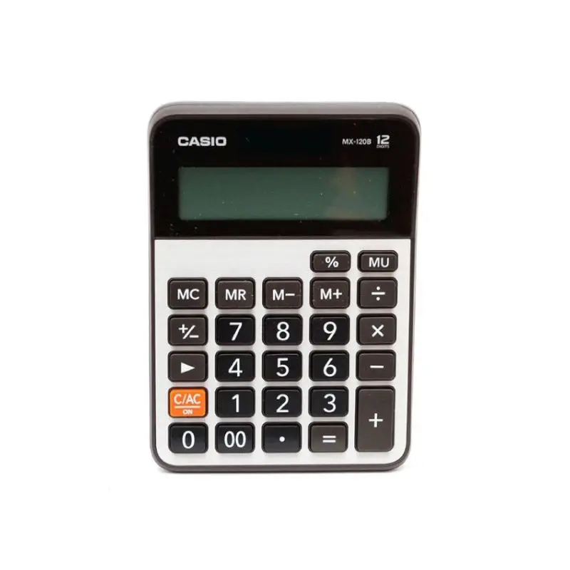Calculadora Casio Mx-120B 12 Digitos Gris