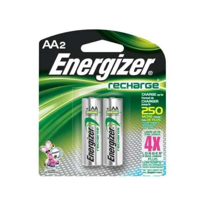Bateria Recargable Energizer Aa Pq-2 2450Mah