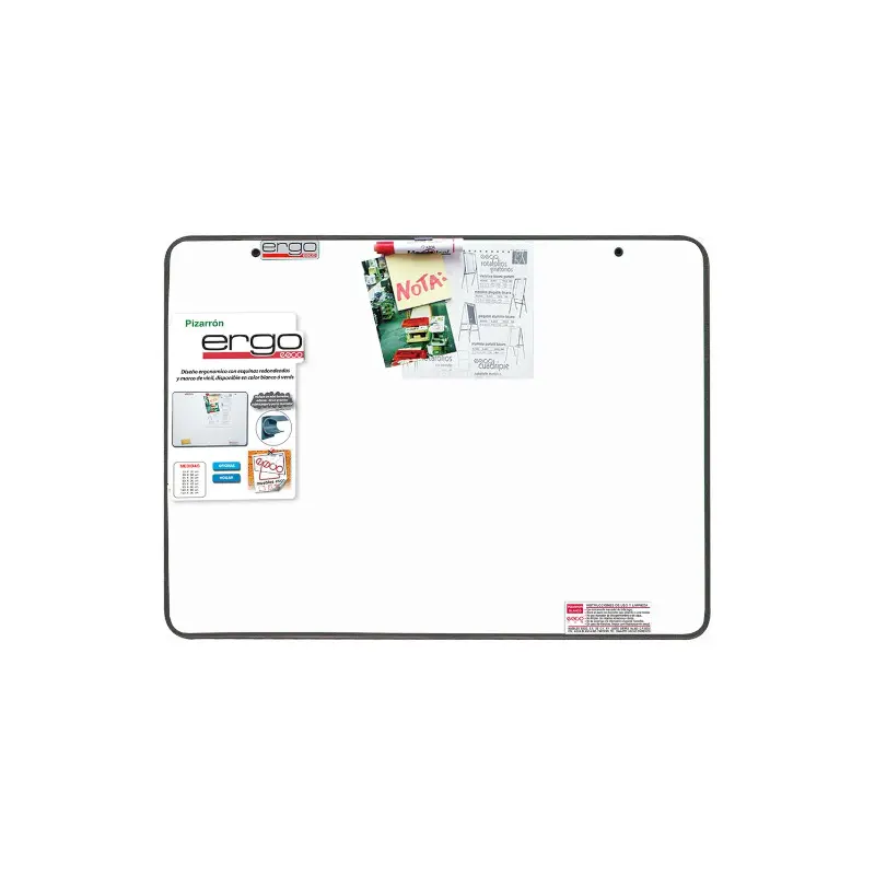 Pizarra Acrilica 60x45cm Marco Vinil C/Borrador Pbmv060045