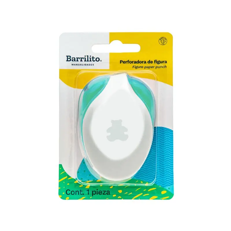 Perforadora Barrilito Para Foamy Grande Figura Oso