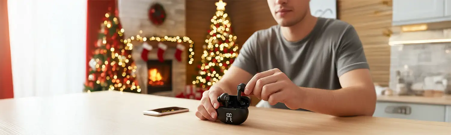 Audífonos KlipX KTE-755 con cancelación de ruido