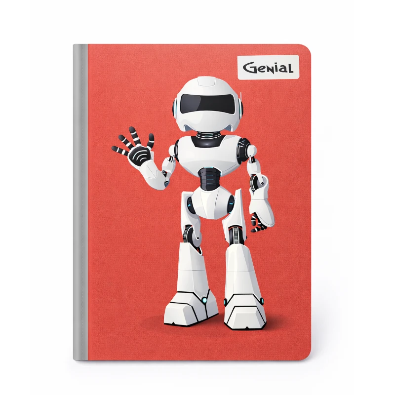 Cuaderno Cosido Grande 200 Paginas Genial Relieve Surtido