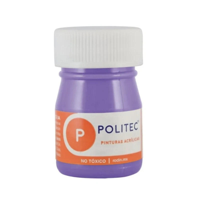 Pintura Acrilica 20 Ml Morado Politec