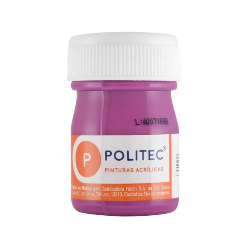 Pintura Acrilica 20 Ml Magenta Politec