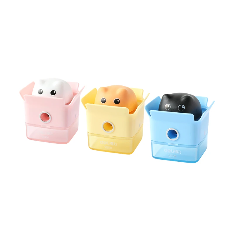 Sacapunta Deli Con Deposito Gatitos Surtidos