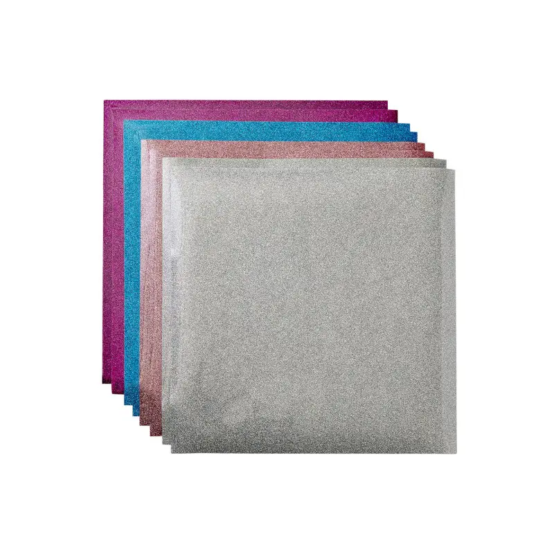 Vinil Para Planchar Escarchado Jewels 8Hojas 12X12  Cricut Rollo Maker/Explore