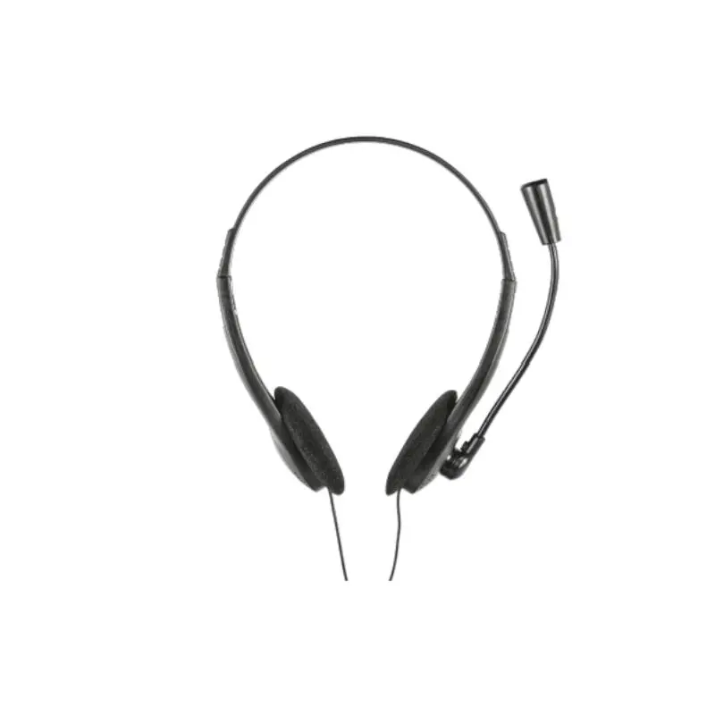 Audifono Trust 3.5Mm Negro Con Microfono Hs-100
