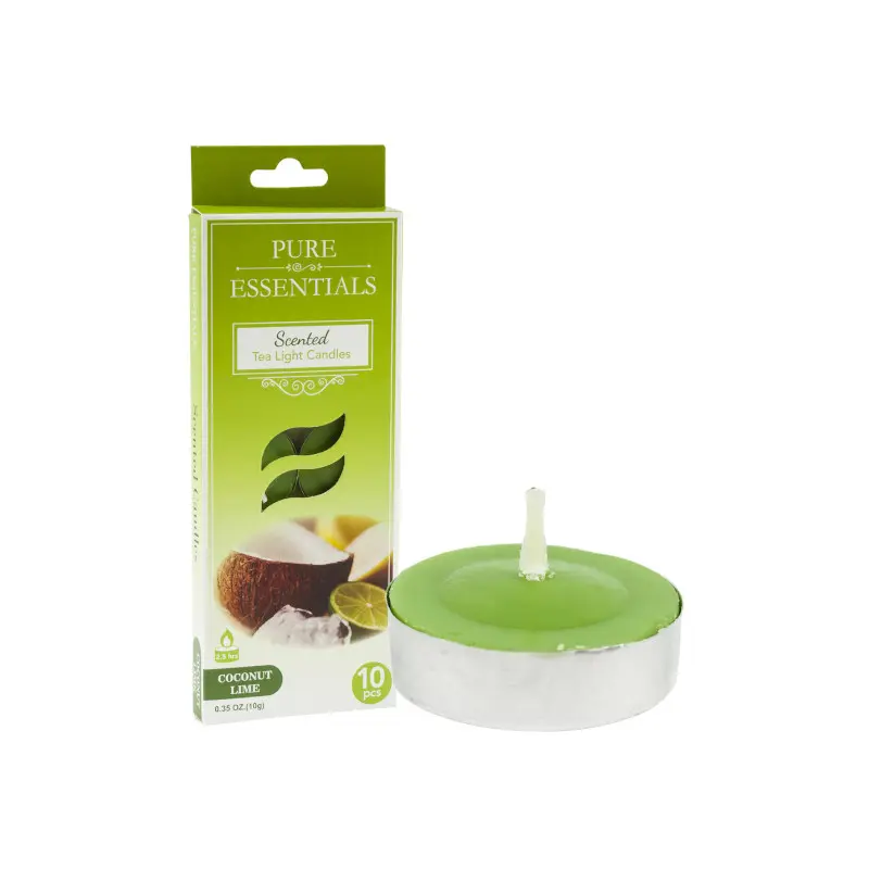 Vela Aromatica Paquete 10 Coco