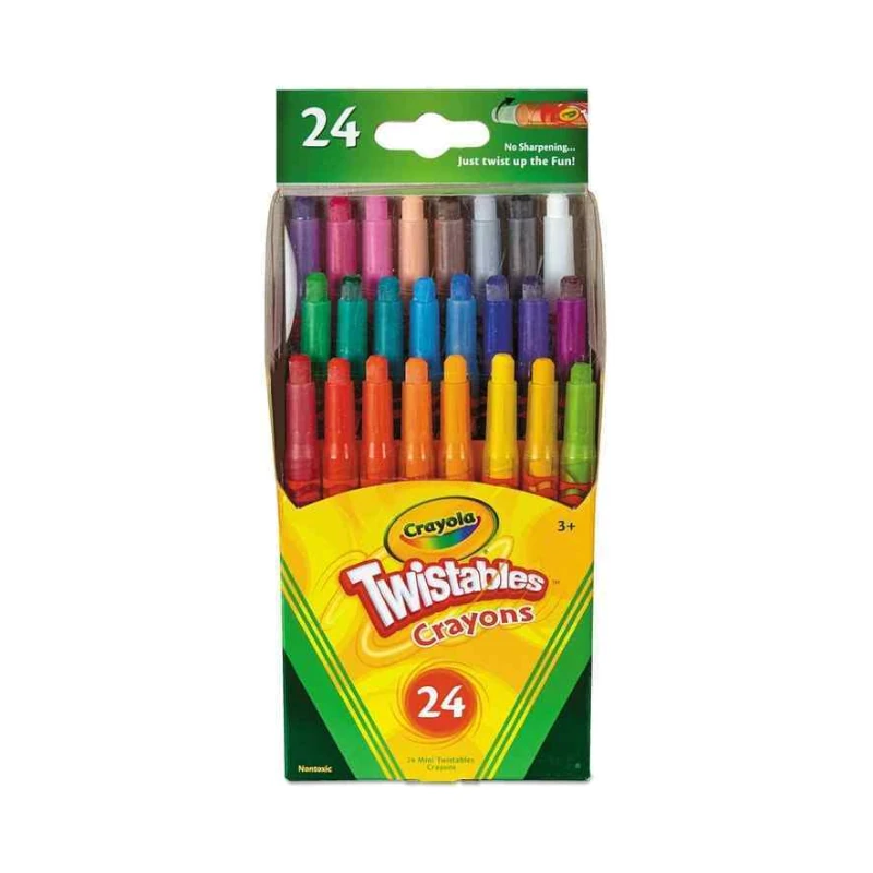 Crayon Pqt24 Crayola Mini Twist