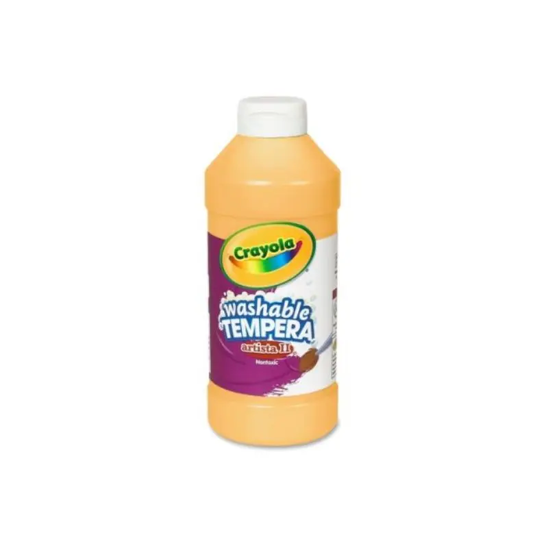 Tempera Crayola 16Oz Salmon Lavable Artista II