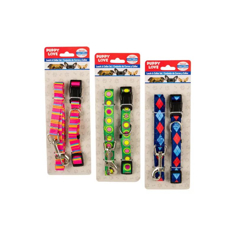 Collar Perro Con Correa Surtido