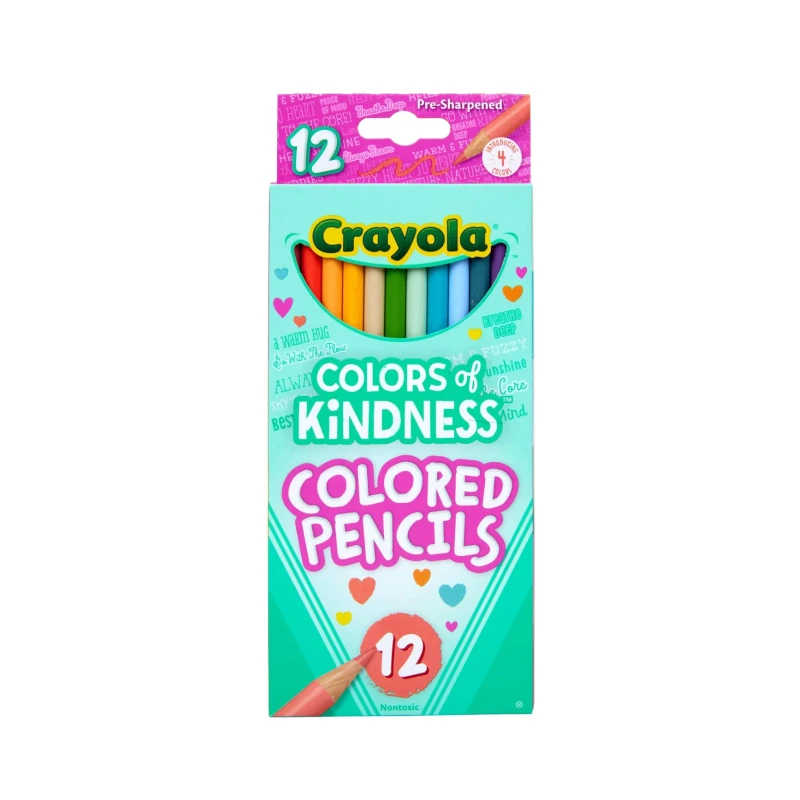 Lapiz Color Largo Pqt12 Crayola Kindness