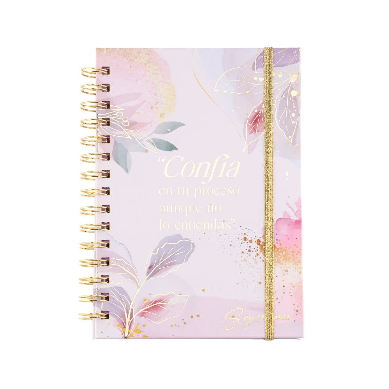 Libreta Espiral Diseños 100 Hojas Pasta Dura Merletto