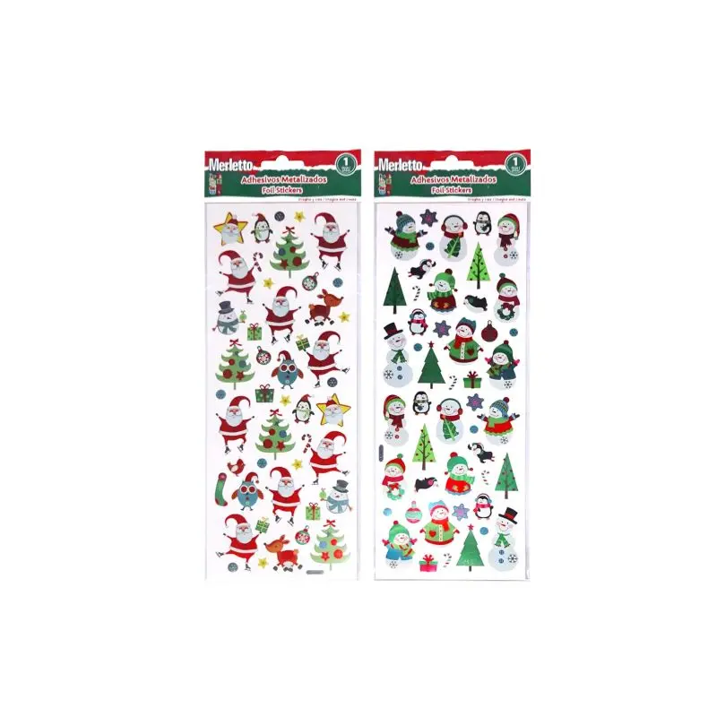 Calcomania Navideña Surtido 43445 Merletto