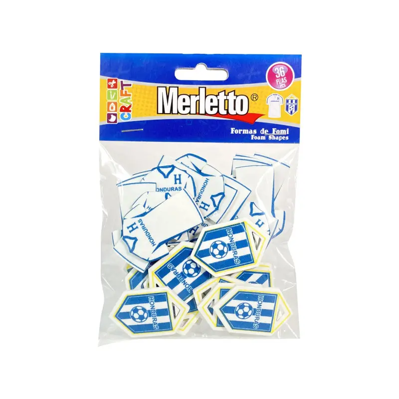 Foamy Figura Seleccion Honduras Paquete36 Merletto