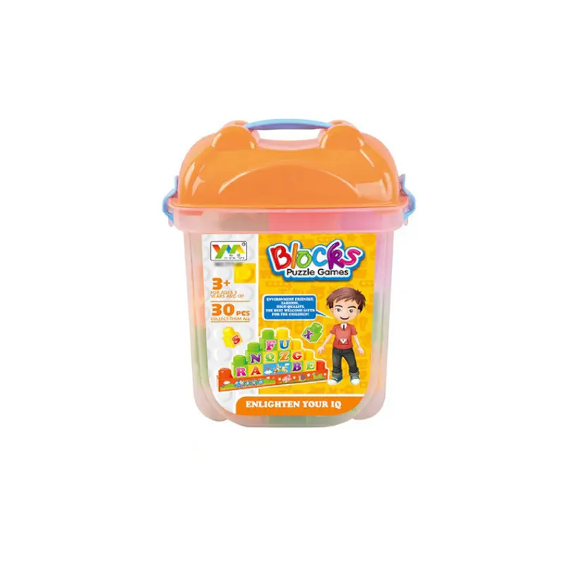 Juego De Bloques Bote 30 Piezas