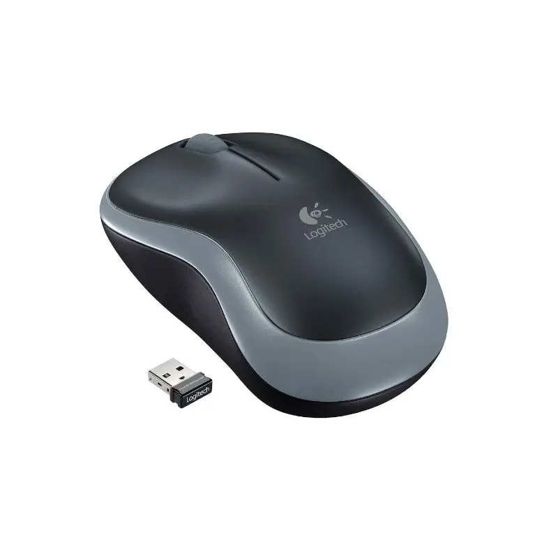 Mouse Logitech Inalambrico Gris M185