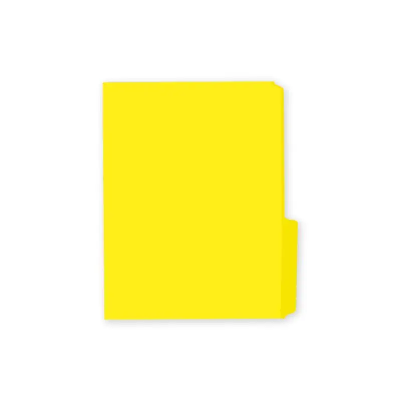 Folder Tamaño Carta Amarillo Mis Pasitos