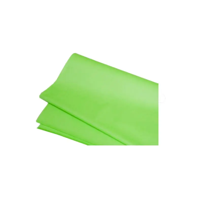 Papel China Paquete100 Verde Limon 20 X26