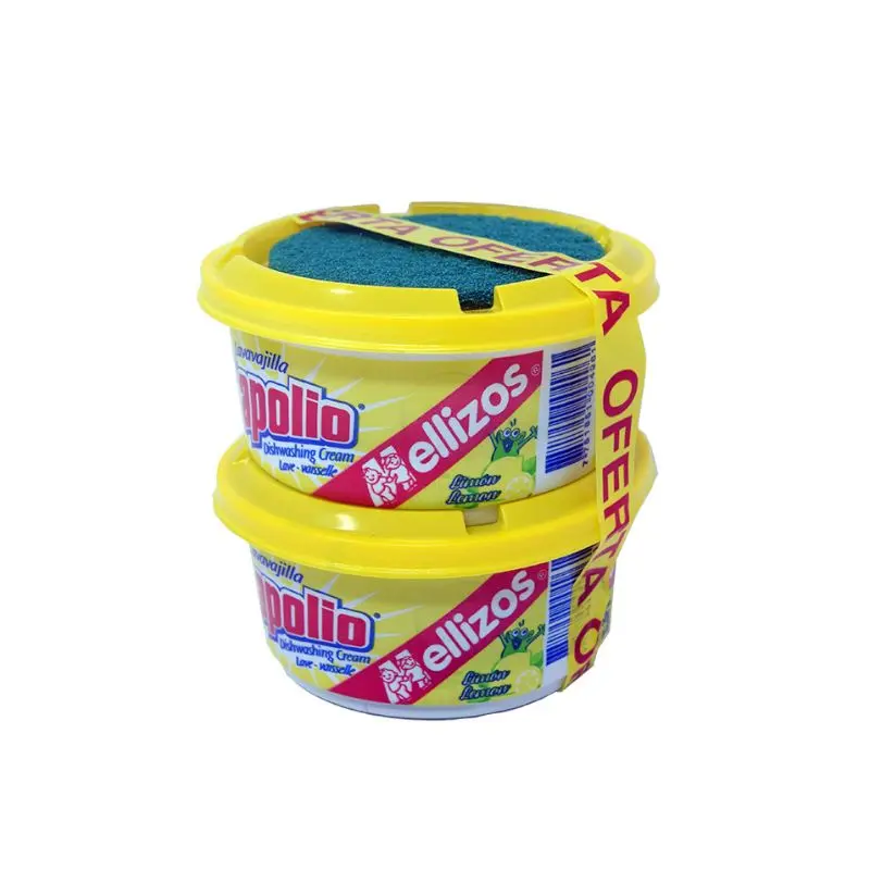 Jabon P/Platos Sapolio Limon 360gr Duo+Paste