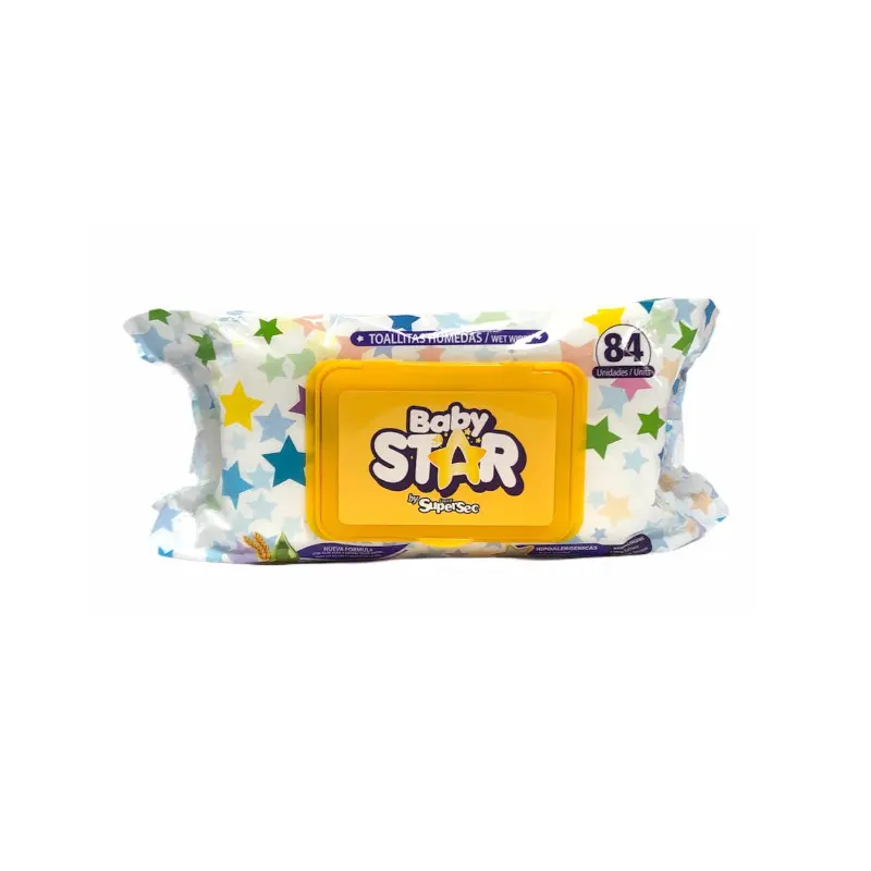 Toallitas Humedas Baby Star Pqt80 Hjs