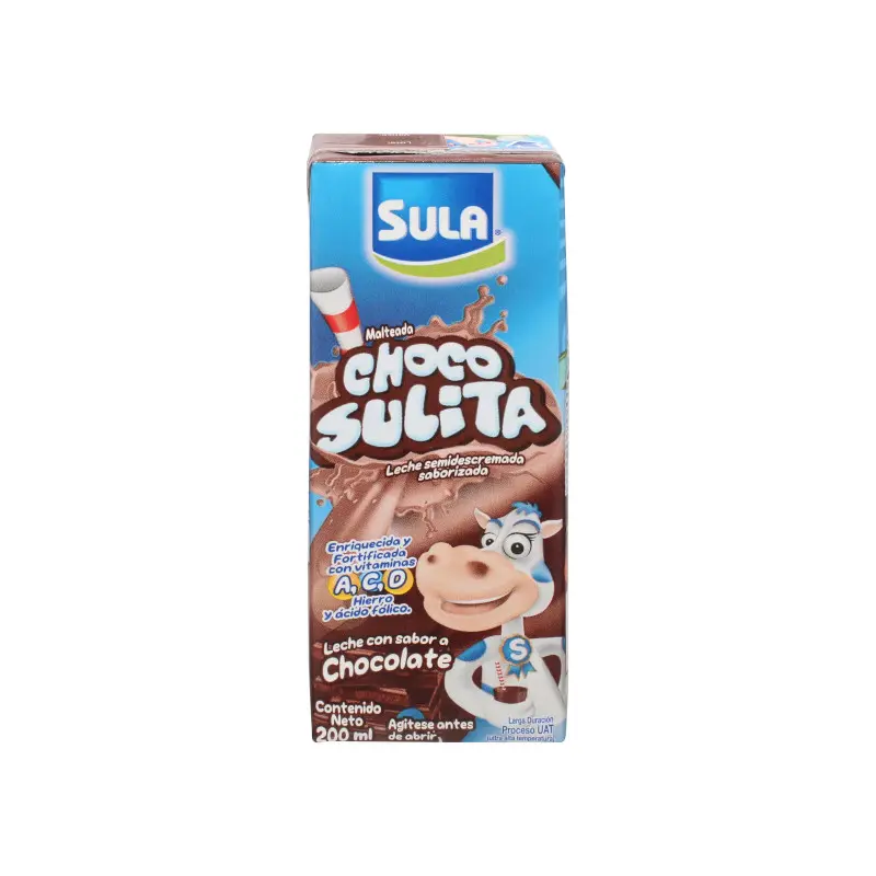 Malteada Sula Chocolate Cja 200ml