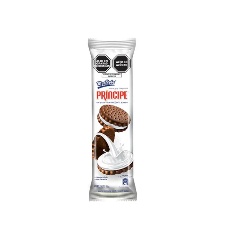 Galleta Principe Choc Blanco 85g