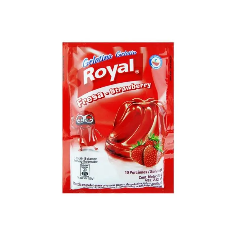 Gelatina Royal Fresa  80gr