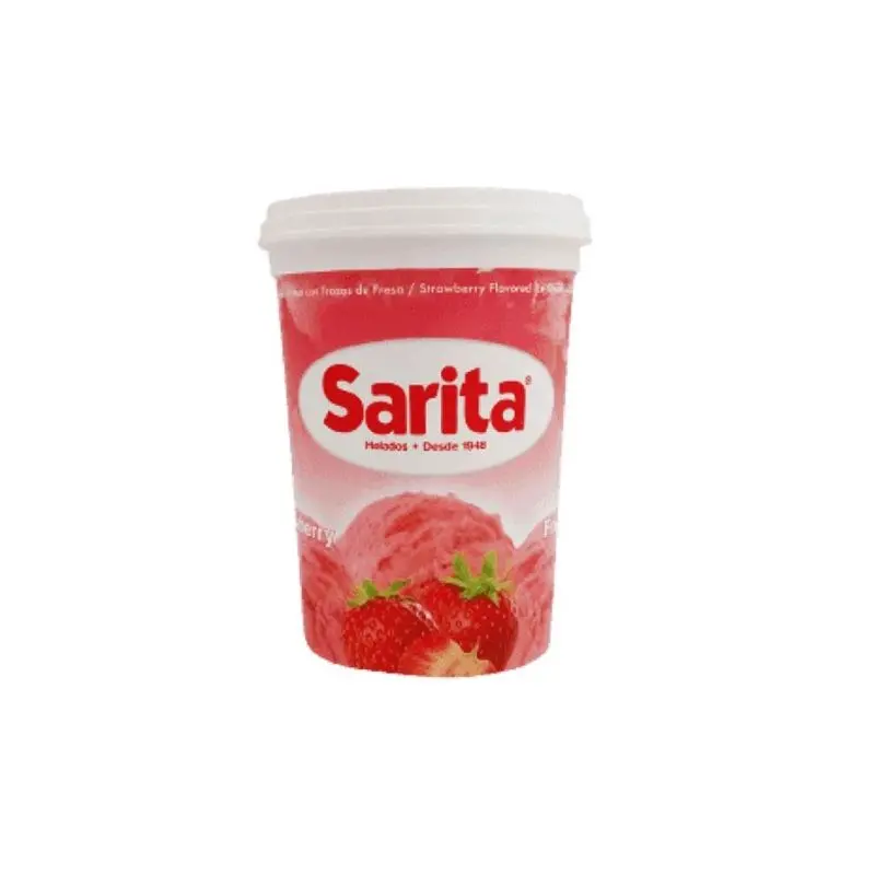 Helado Fresa 1/2 Litro Sarita