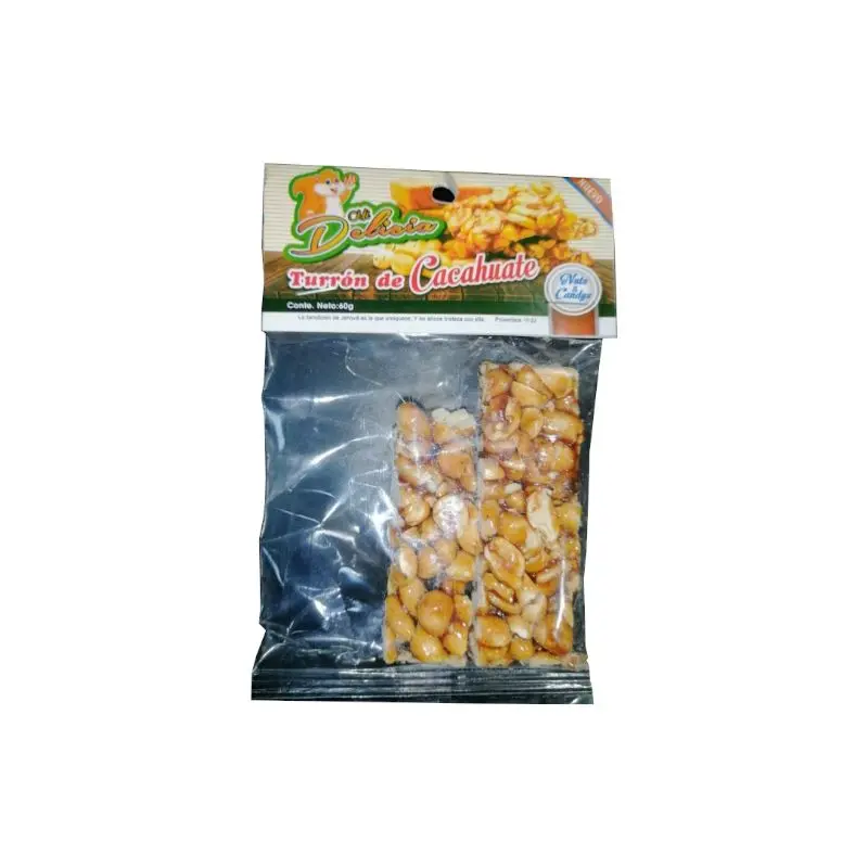 Turron de Cacahuate Mi Delicia