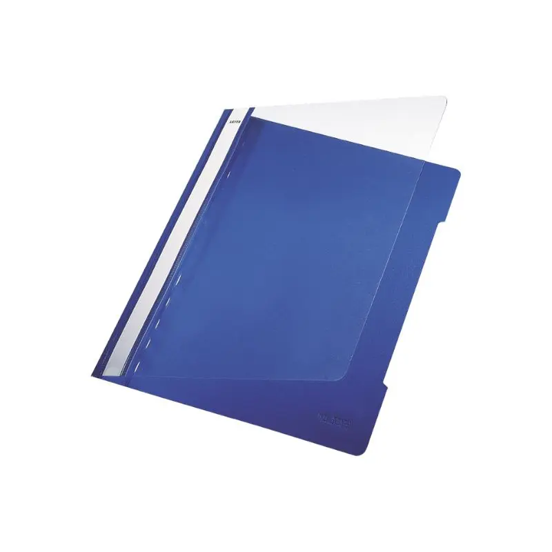 Folder Plastico Tamaño Carta Con Fastener Azul Leitz