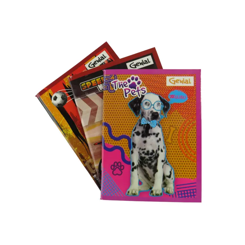 Cuaderno Tarea 160 Pag Doble Linea Genial Surtido Niña