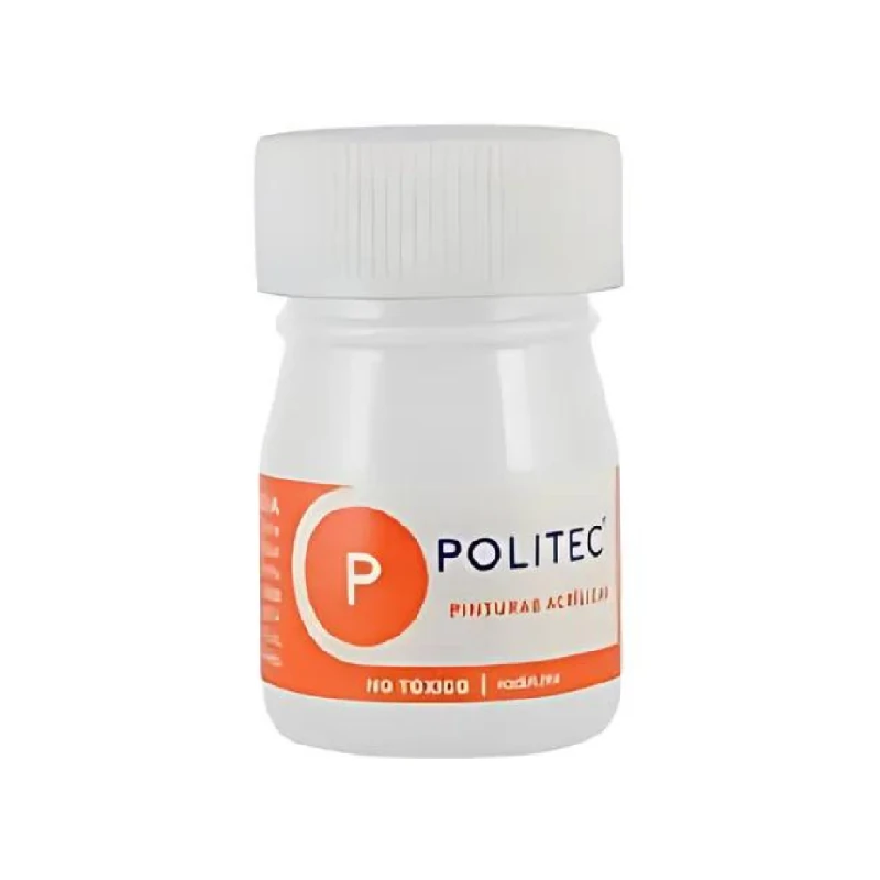 Pintura Acrilica 20 Ml Blanco Titanio Politec