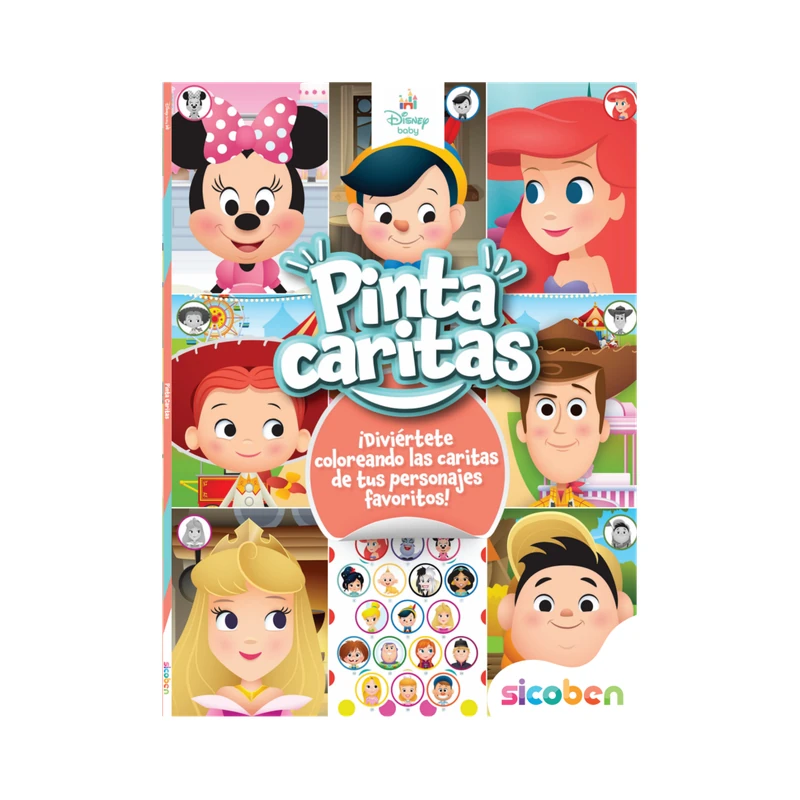 Libro De Actividades Colorear Personajes Disney  Princesas