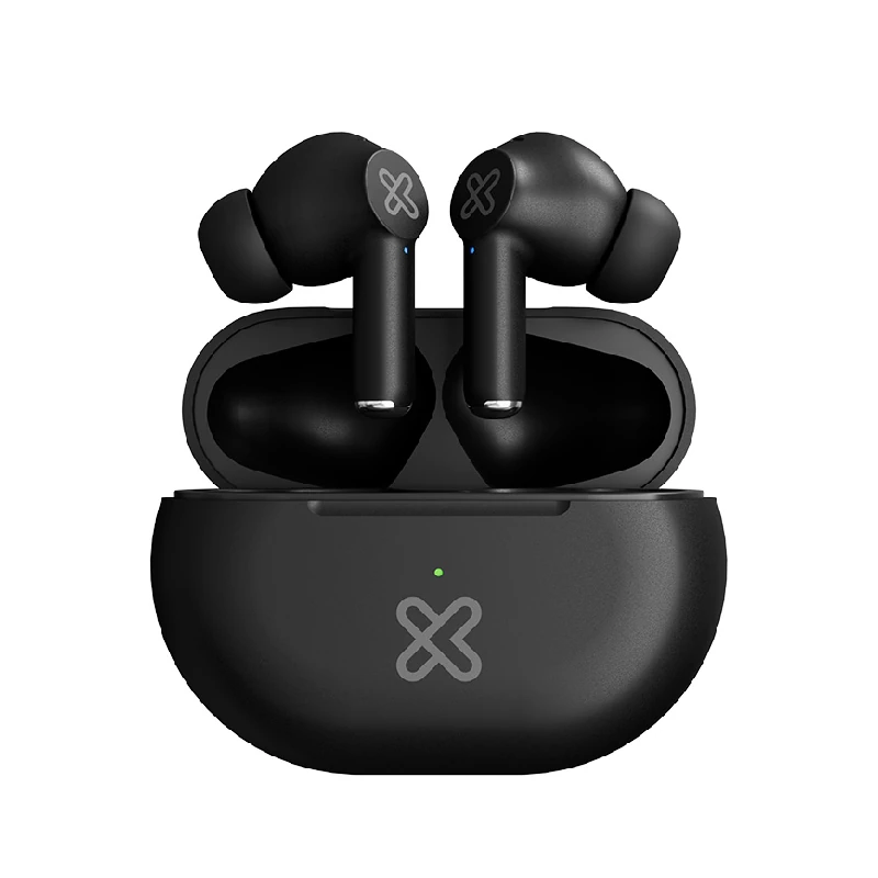 Audifono Klipx Kte-015Bk Negro Inalámbrico 17Hrs