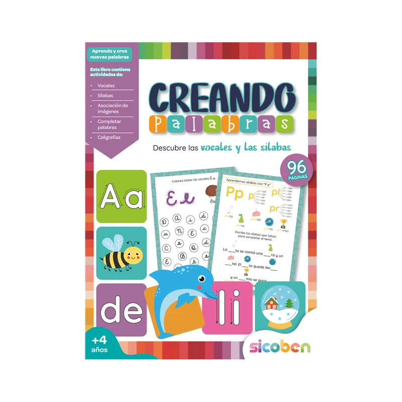 Libro De Actividades Creando Palabras