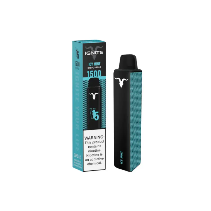 Vape V15 - 1500 Puffs - Tdn - Nic .5G - Icy Mint